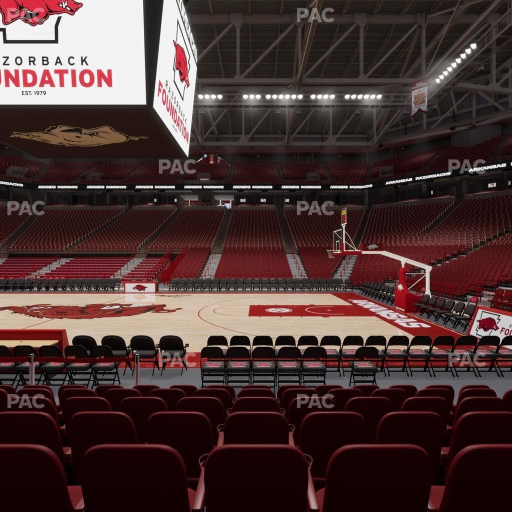 Bud Walton Arena - Section 117 Seat View
