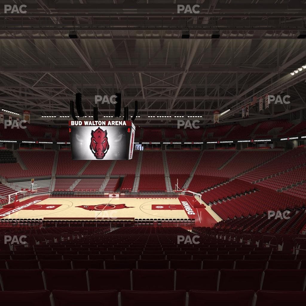 Bud Walton Arena - Section 117 Seat View