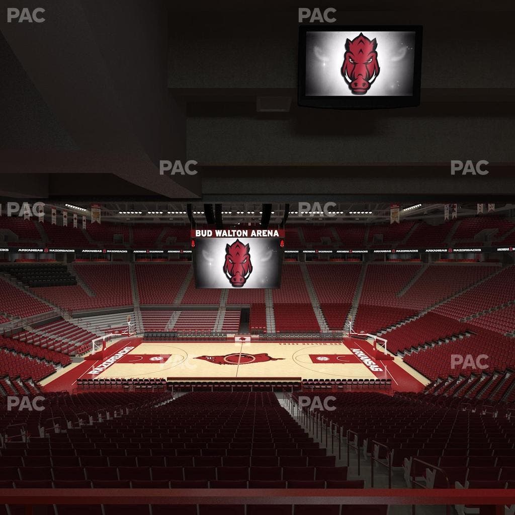 Bud Walton Arena - Section 118 Wc Seat View