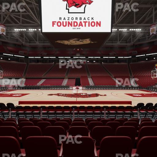 Bud Walton Arena - Section 118 Seat View