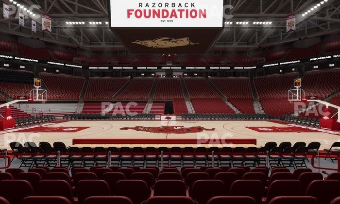 Bud Walton Arena - Section 118 Seat View