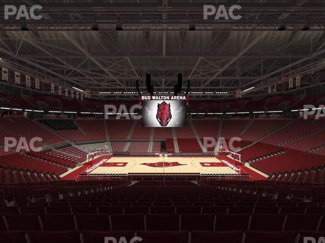 Bud Walton Arena - Section 118 Seat View