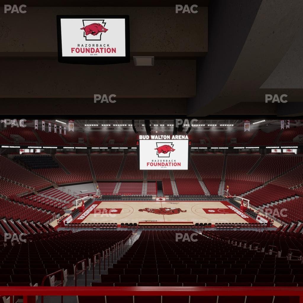 Bud Walton Arena - Section 119 Wc Seat View