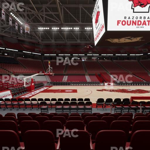 Bud Walton Arena - Section 119 Seat View