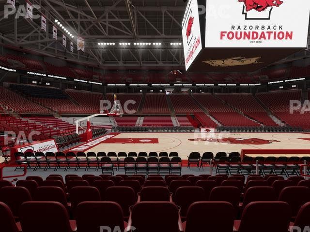Bud Walton Arena - Section 119 Seat View