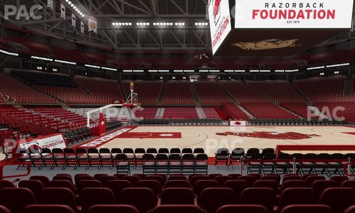Bud Walton Arena - Section 119 Seat View