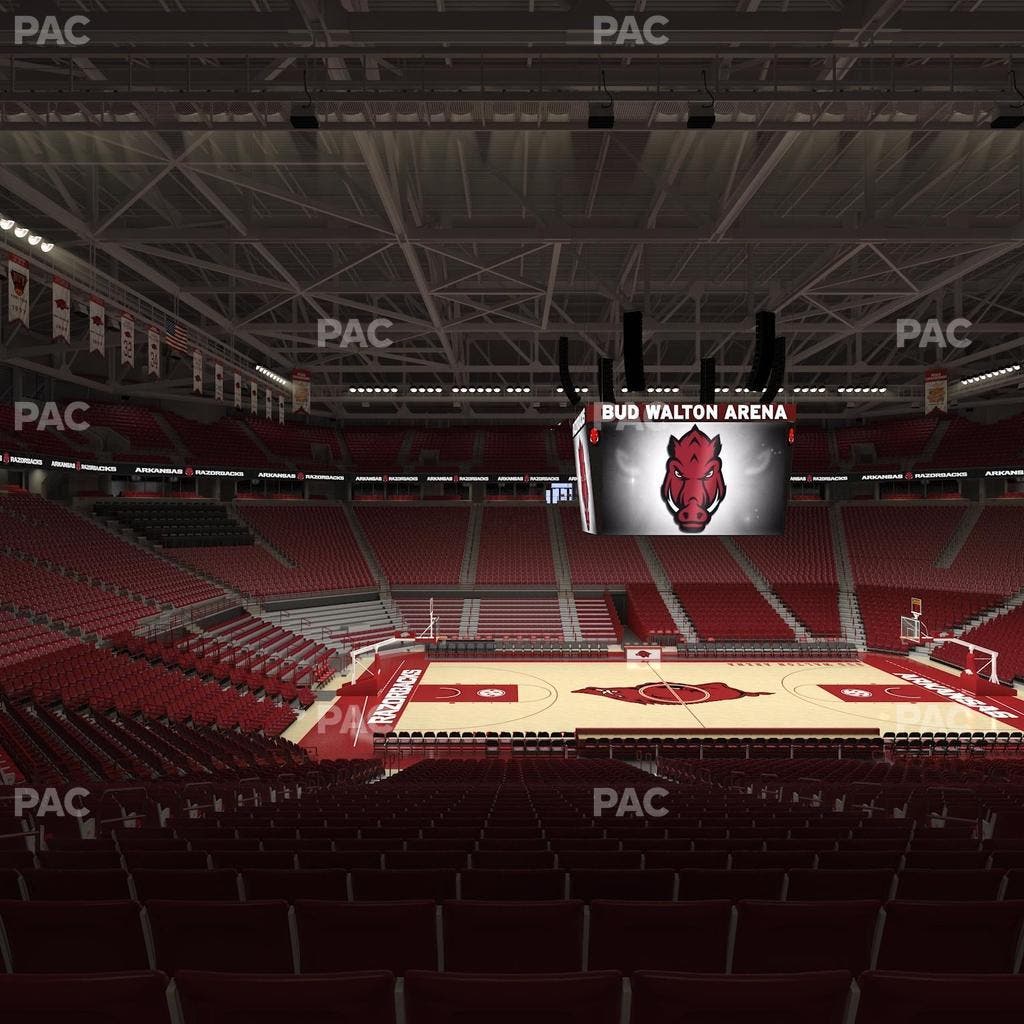 Bud Walton Arena - Section 119 Seat View