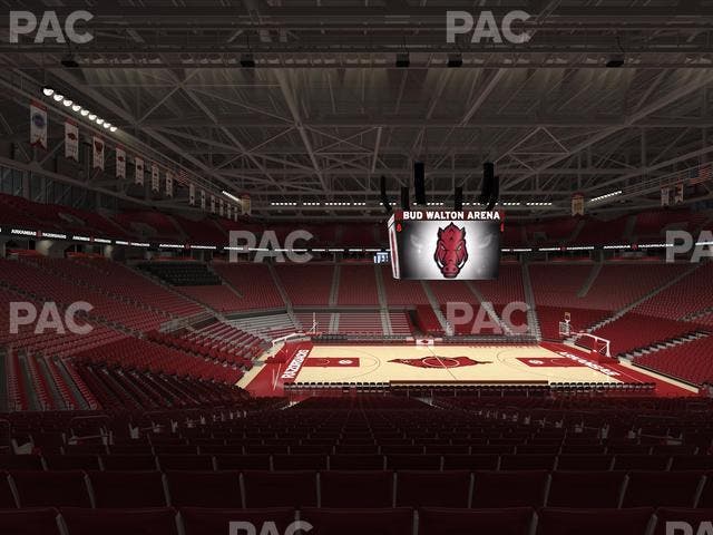 Bud Walton Arena - Section 119 Seat View