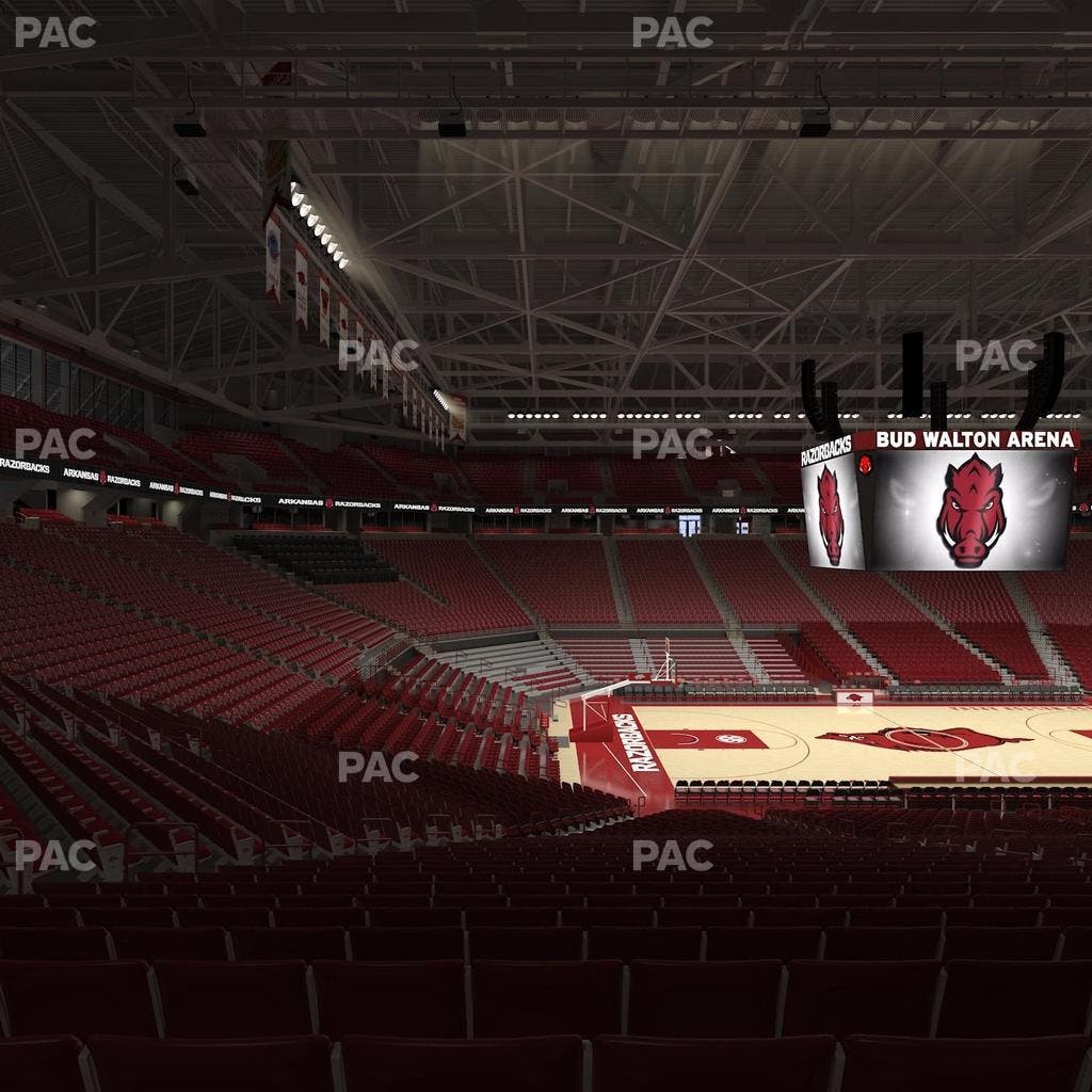 Bud Walton Arena - Section 120 Seat View