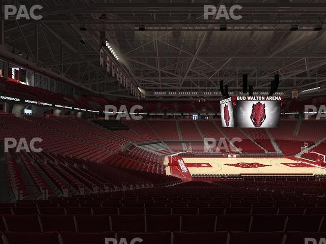 Bud Walton Arena - Section 120 Seat View