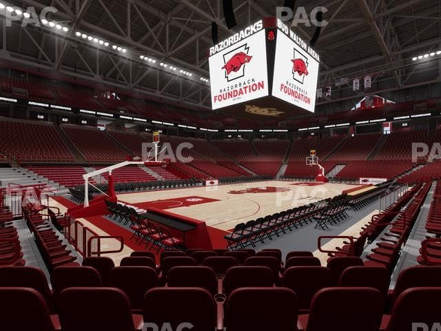 Bud Walton Arena - Section 122 Seat View