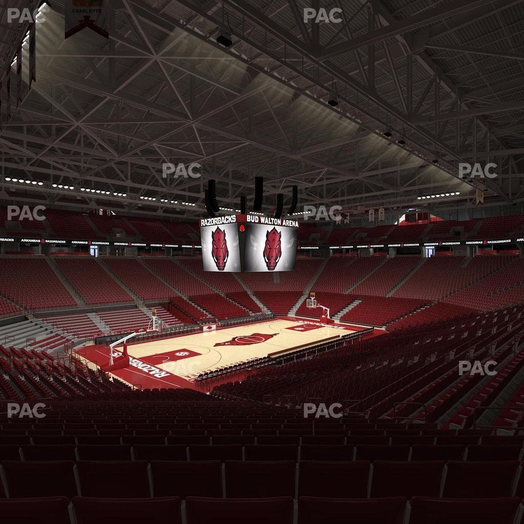 Bud Walton Arena - Section 122 Seat View