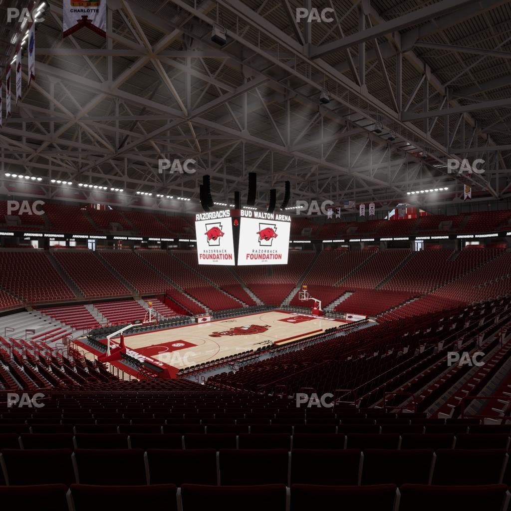 Bud Walton Arena - Section 122 Seat View