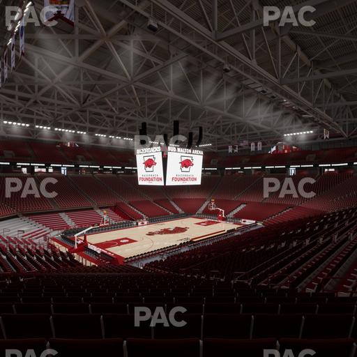 Bud Walton Arena - Section 122 Seat View