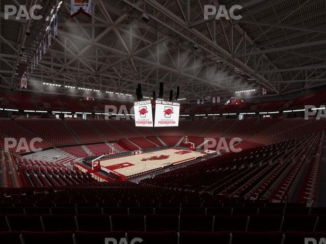 Bud Walton Arena - Section 122 Seat View