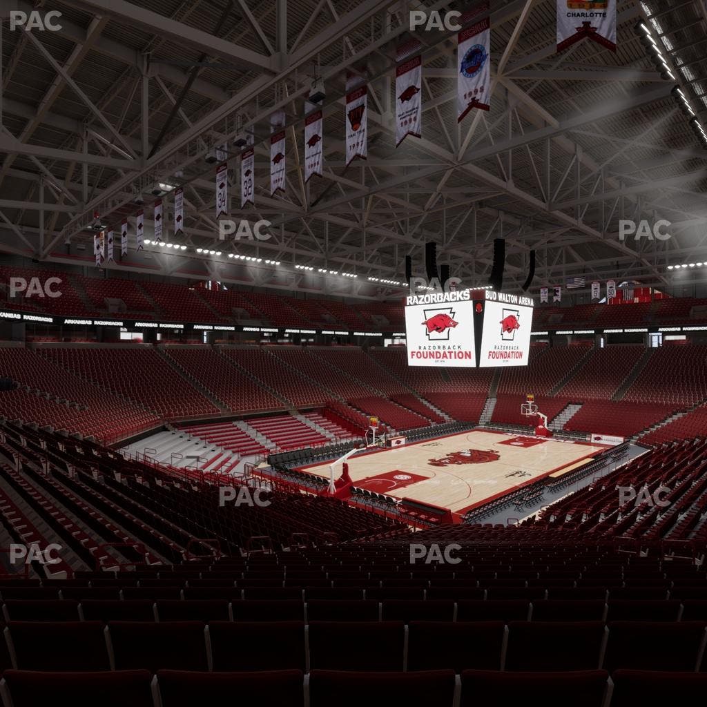 Bud Walton Arena - Section 123 Seat View