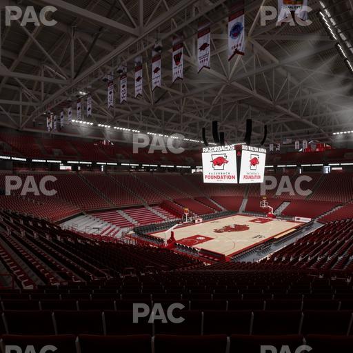 Bud Walton Arena - Section 123 Seat View