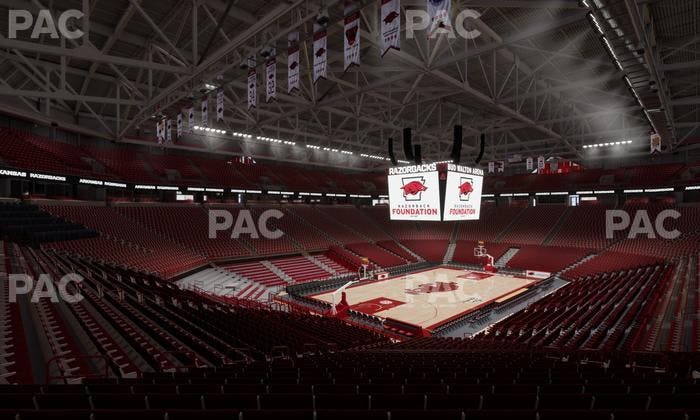 Bud Walton Arena - Section 123 Seat View