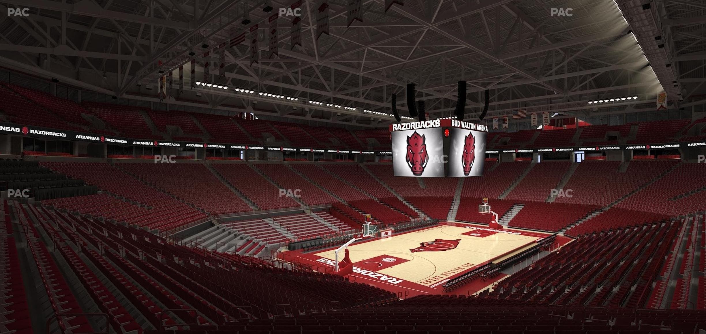 Bud Walton Arena - Section 123 Seat View