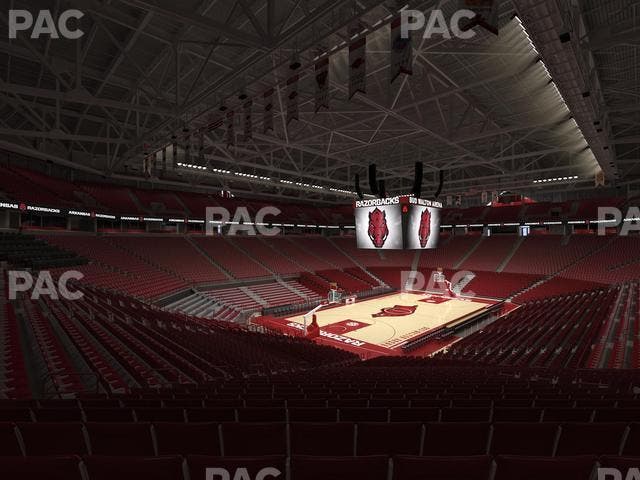 Bud Walton Arena - Section 123 Seat View