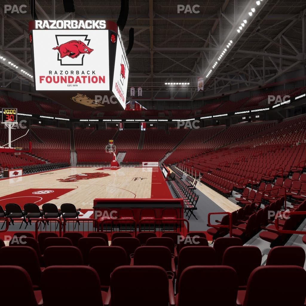 Bud Walton Arena - Section 125 Seat View