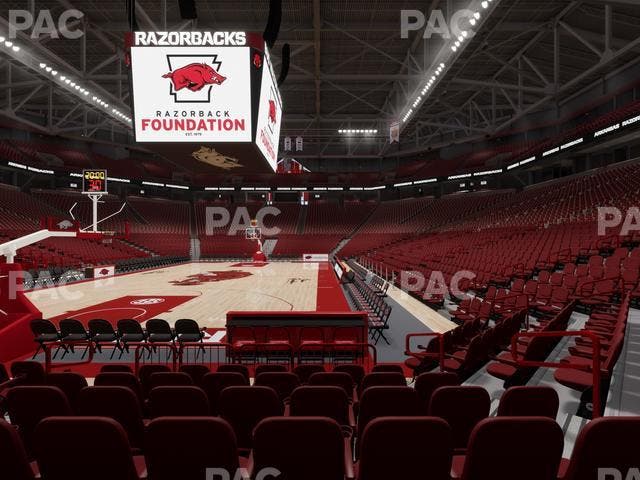 Bud Walton Arena - Section 125 Seat View