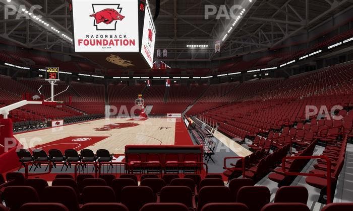 Bud Walton Arena - Section 125 Seat View