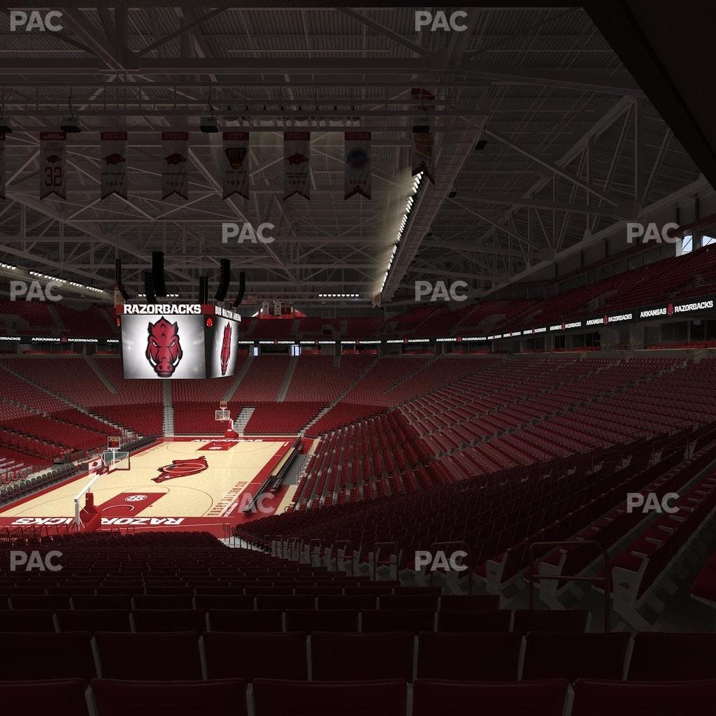 Bud Walton Arena - Section 125 Seat View
