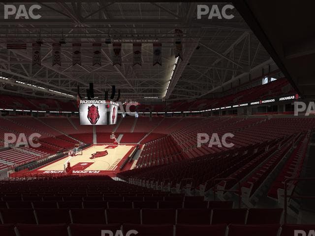 Bud Walton Arena - Section 125 Seat View