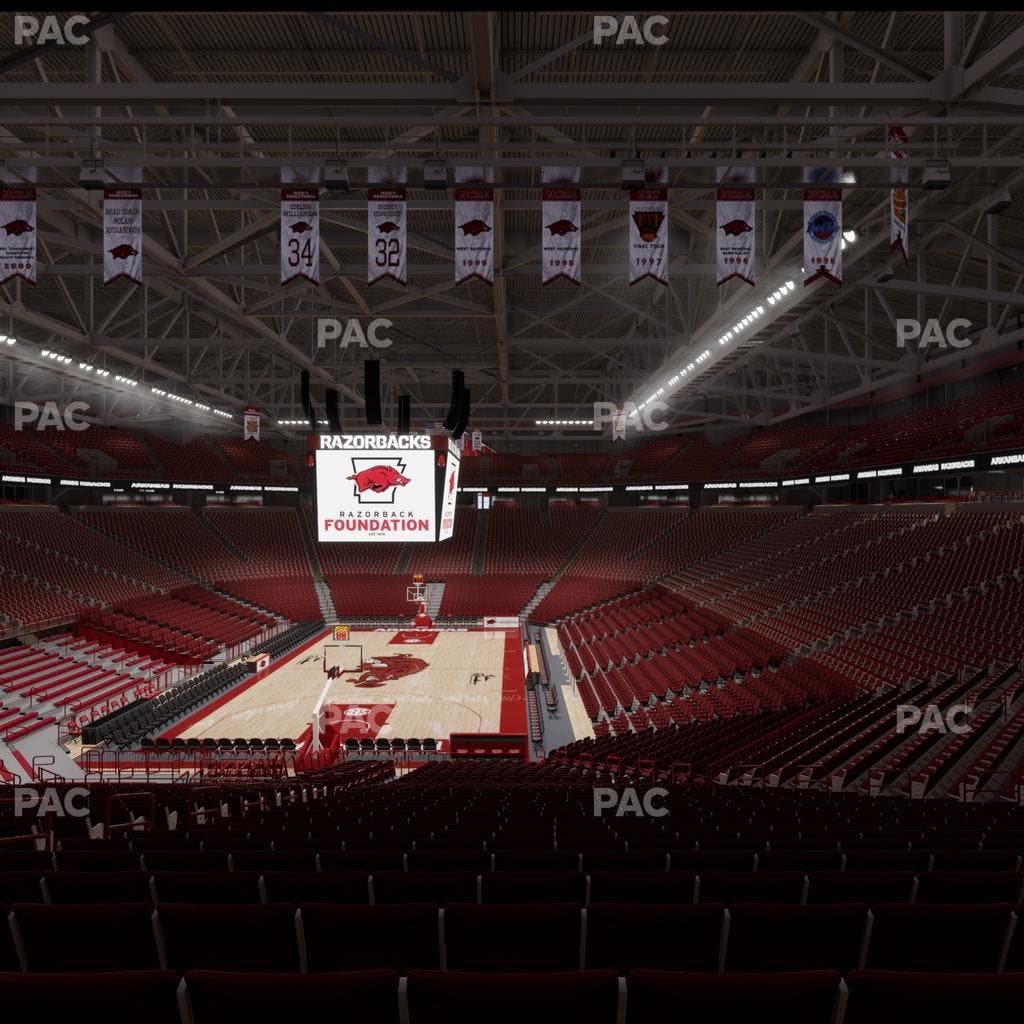 Bud Walton Arena - Section 126 Seat View