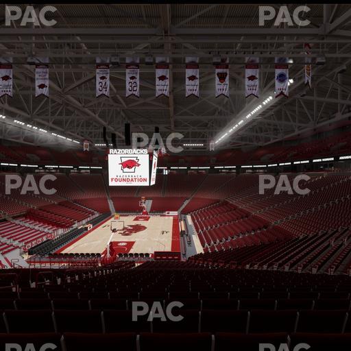 Bud Walton Arena - Section 126 Seat View
