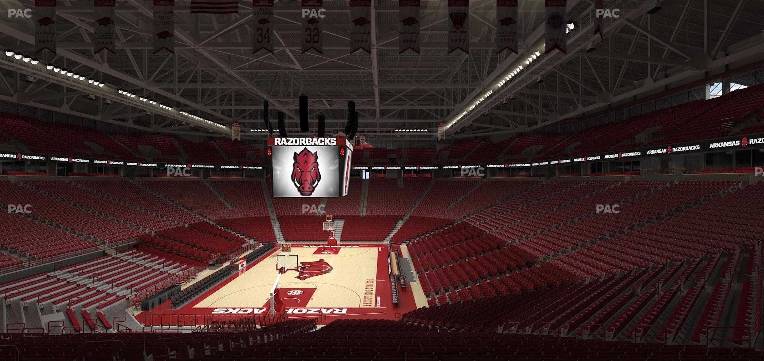Bud Walton Arena - Section 126 Seat View