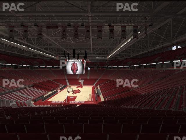 Bud Walton Arena - Section 126 Seat View