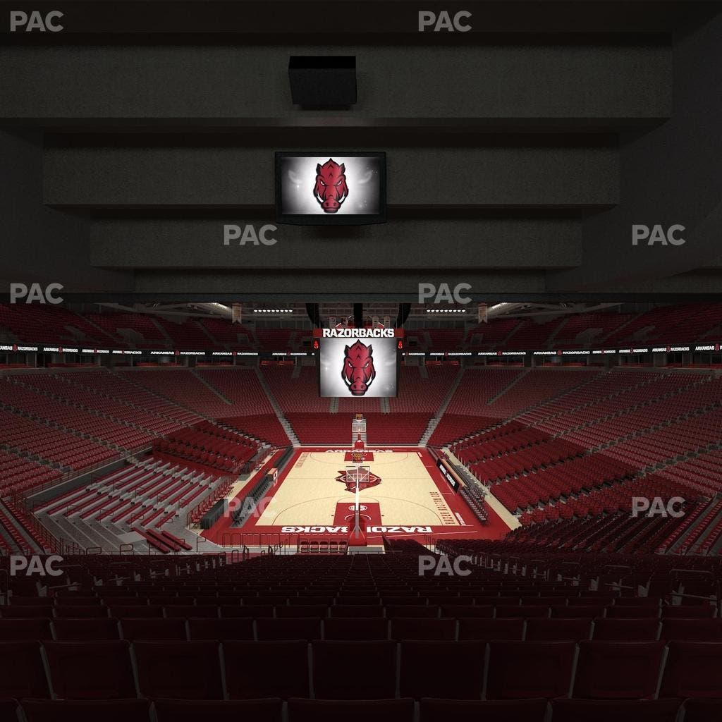 Bud Walton Arena - Section 127 Wc Seat View