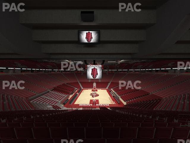 Bud Walton Arena - Section 127 Wc Seat View