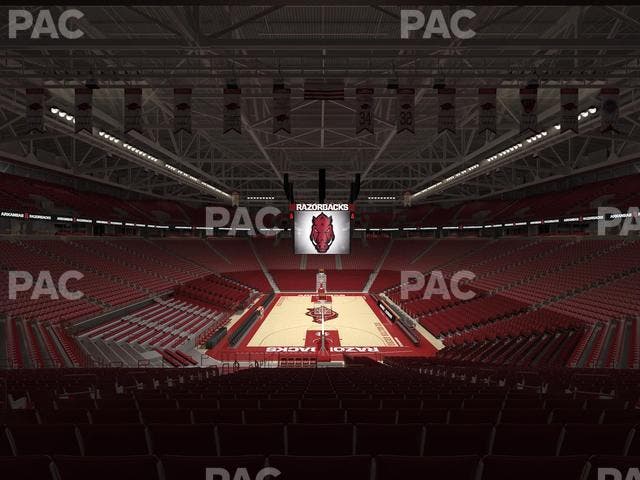 Bud Walton Arena - Section 127 Seat View