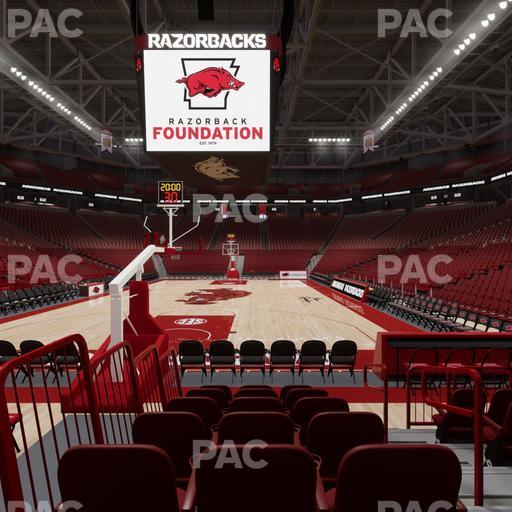 Bud Walton Arena - Section 127 Seat View