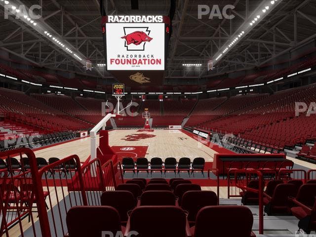 Bud Walton Arena - Section 127 Seat View