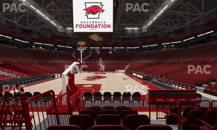Bud Walton Arena - Section 127 Seat View