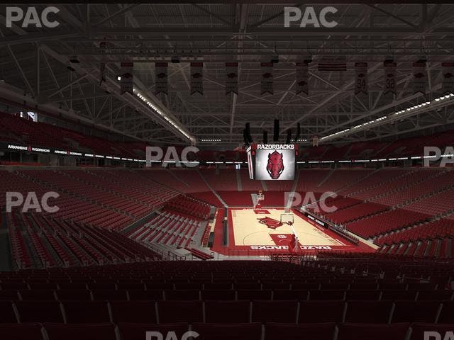 Bud Walton Arena - Section 128 Seat View
