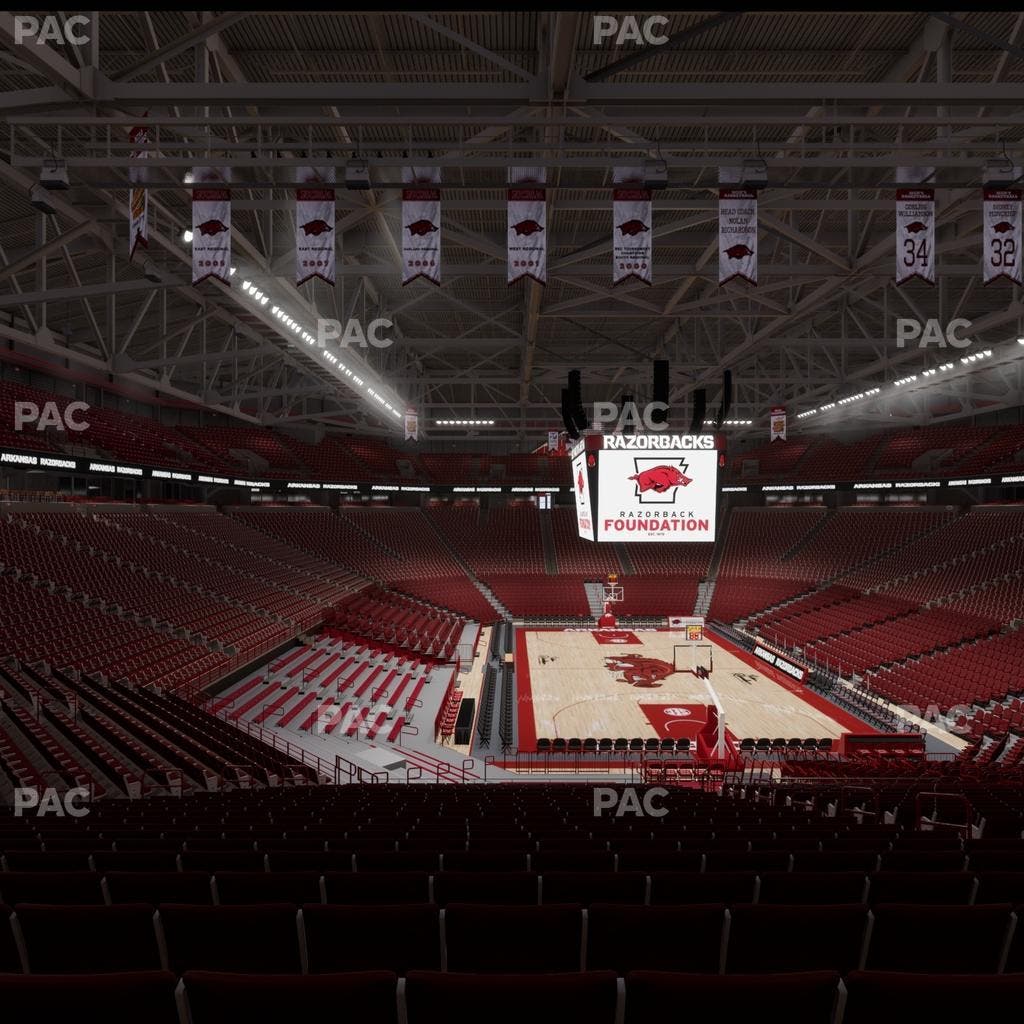 Bud Walton Arena - Section 128 Seat View