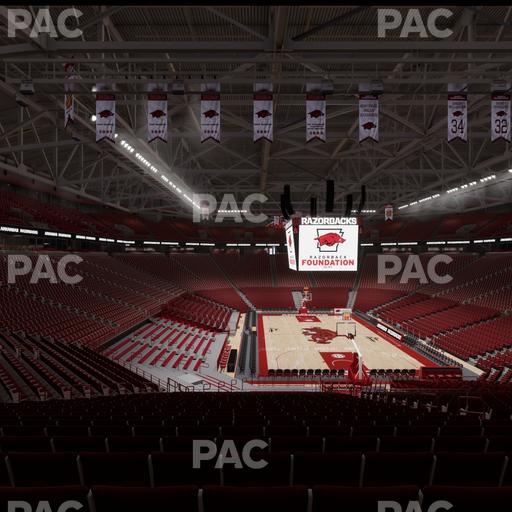 Bud Walton Arena - Section 128 Seat View