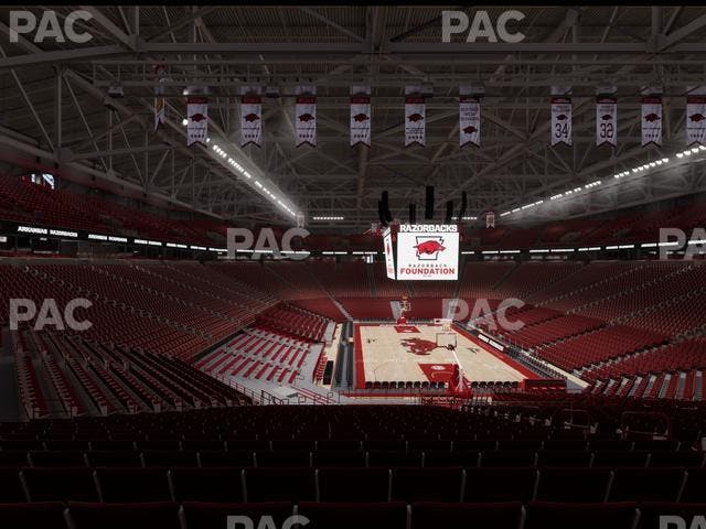 Bud Walton Arena - Section 128 Seat View