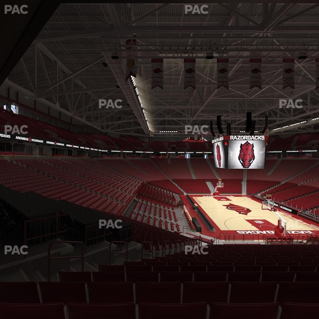 Bud Walton Arena - Section 129 Seat View