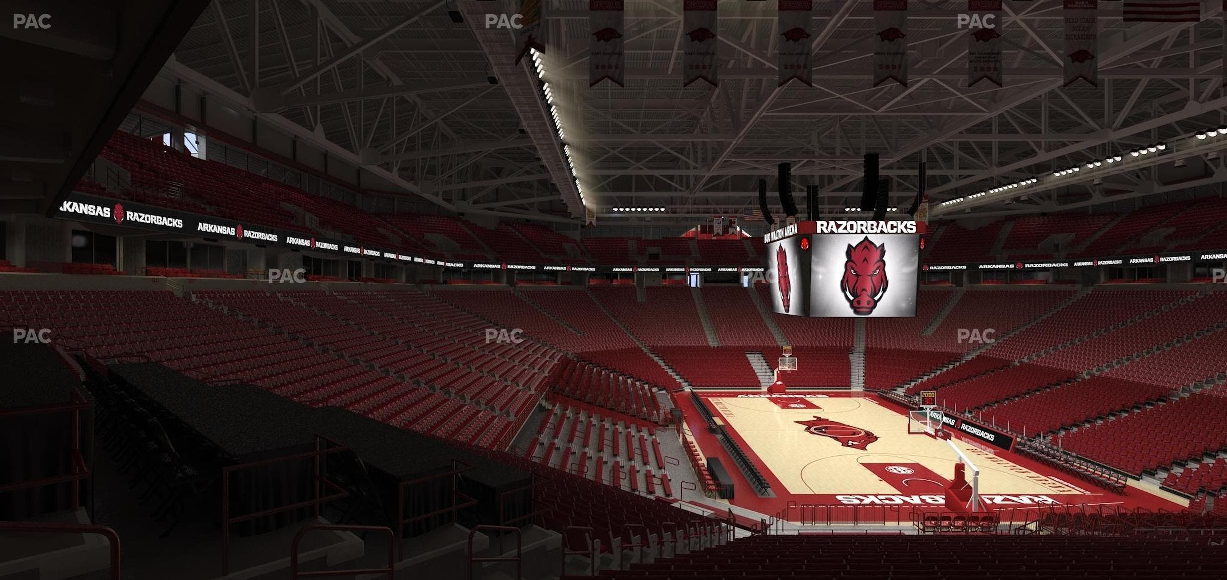 Bud Walton Arena - Section 129 Seat View