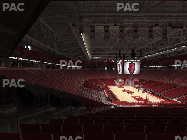 Bud Walton Arena - Section 129 Seat View