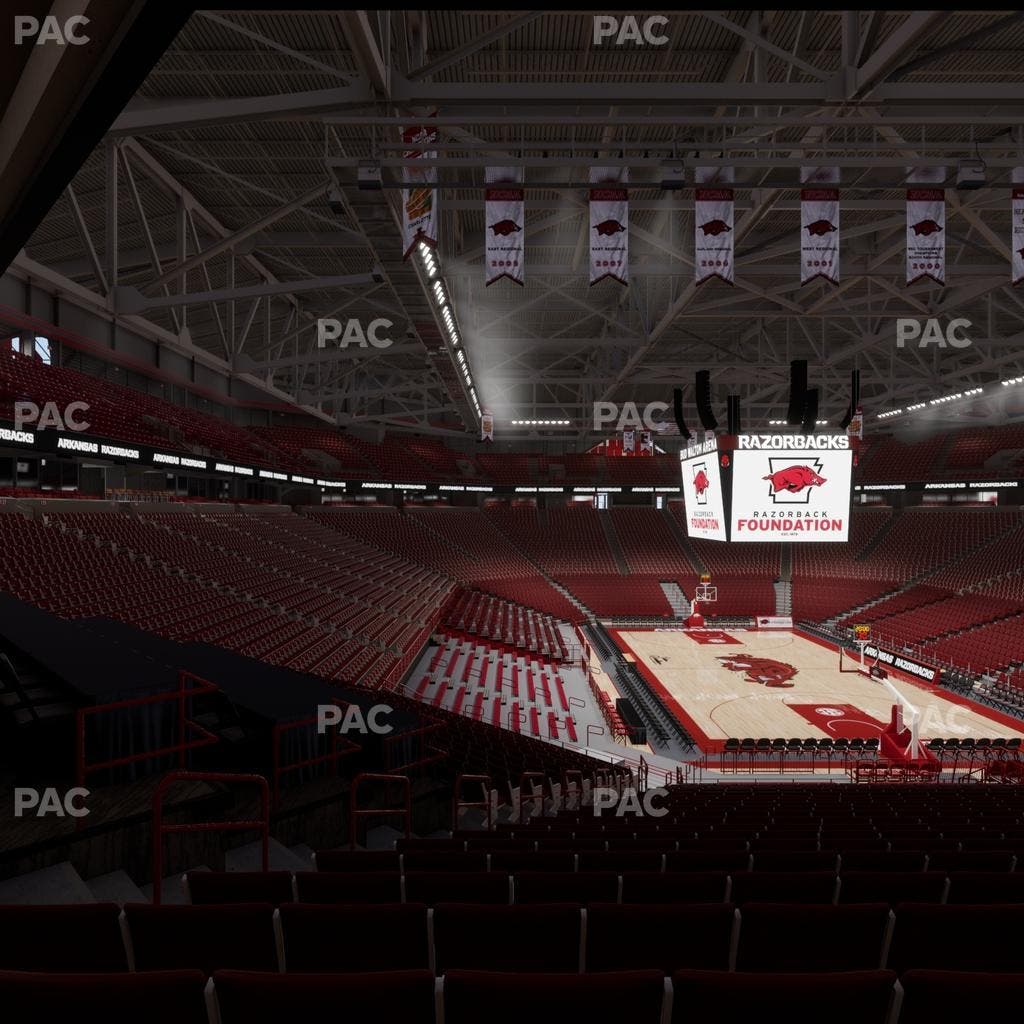 Bud Walton Arena - Section 129 Seat View