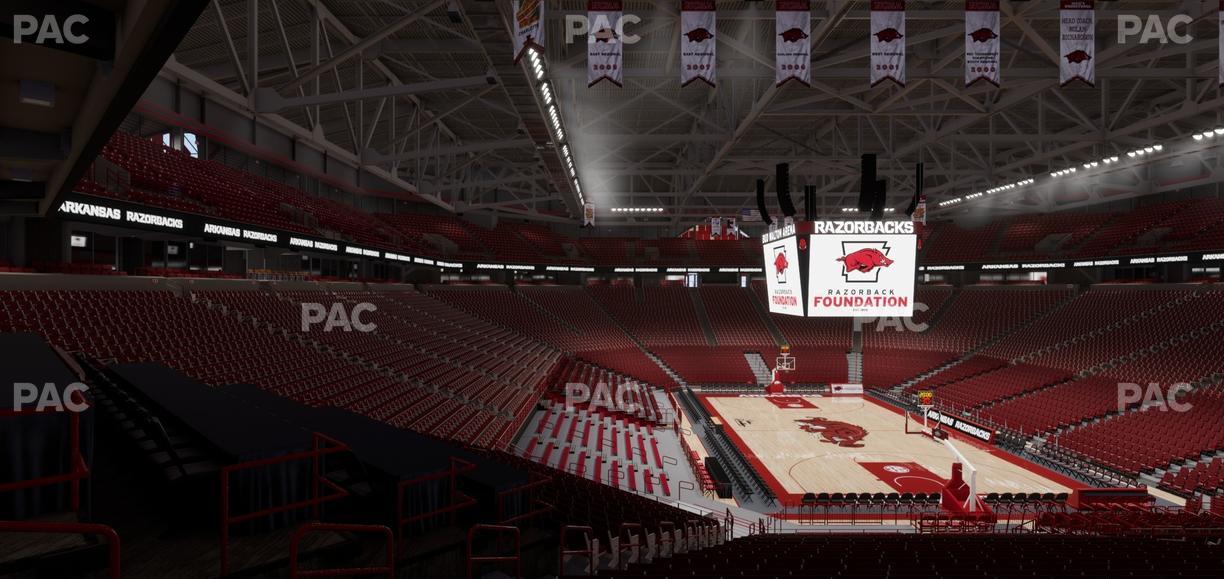 Bud Walton Arena - Section 129 Seat View