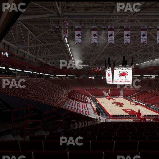 Bud Walton Arena - Section 129 Seat View