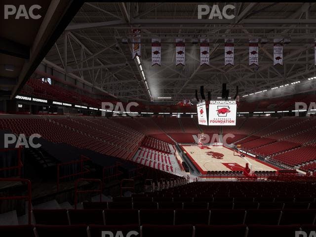 Bud Walton Arena - Section 129 Seat View
